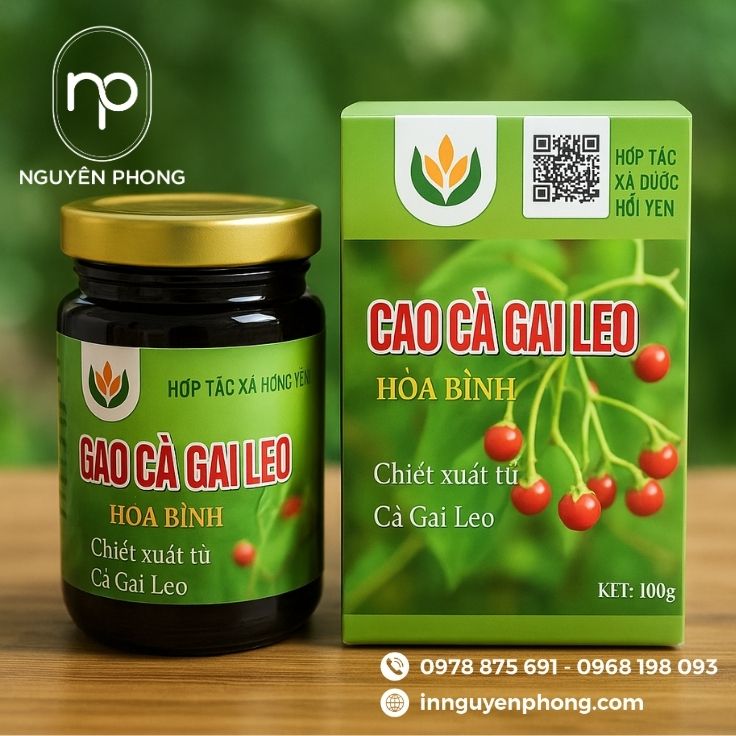 In hộp giấy đựng cao xạ đen phổ biến